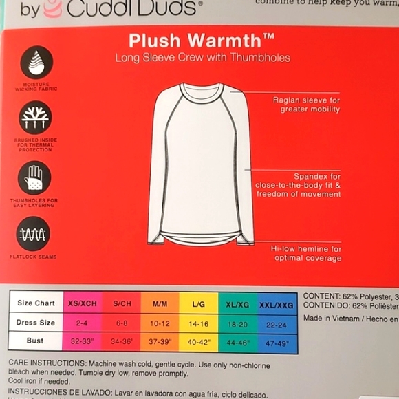 Cuddl Duds Plush Warmth 2-bundle - Picture 12 of 12
